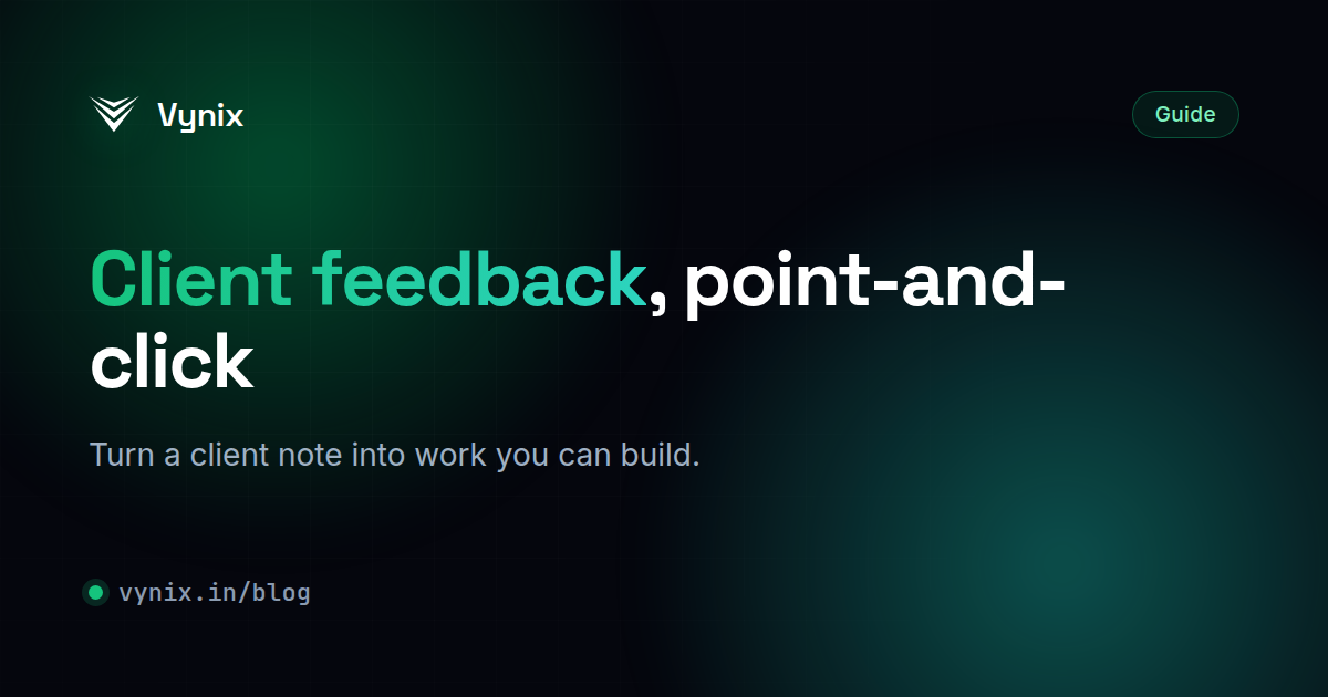 Client Feedback Tool for Websites and Agency Reviews