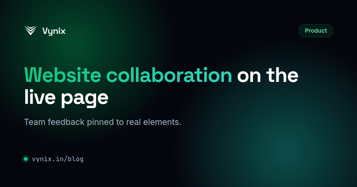 Website Collaboration Tool for Cross-Functional Teams