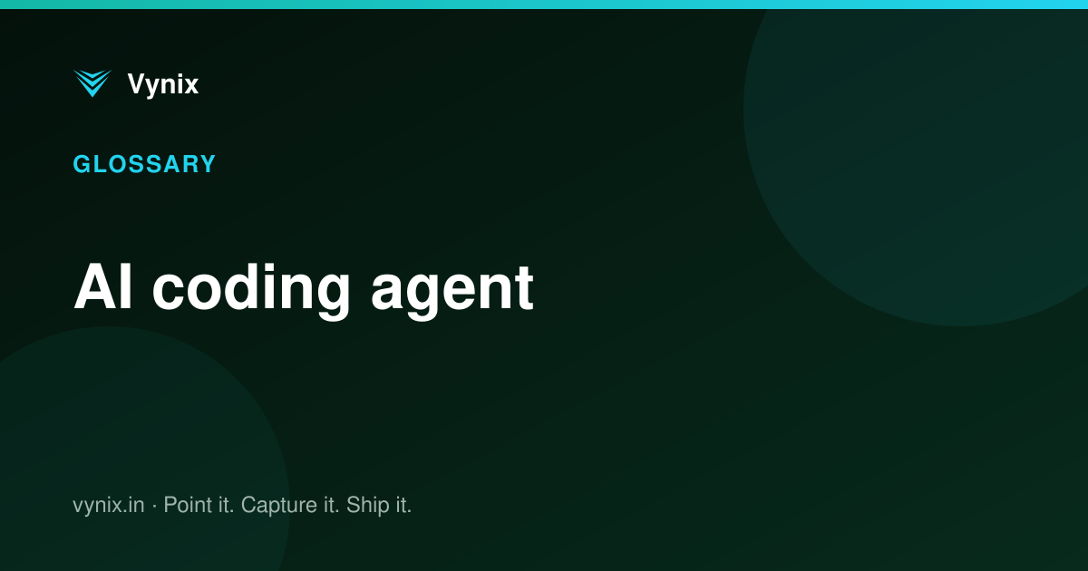 AI coding agent