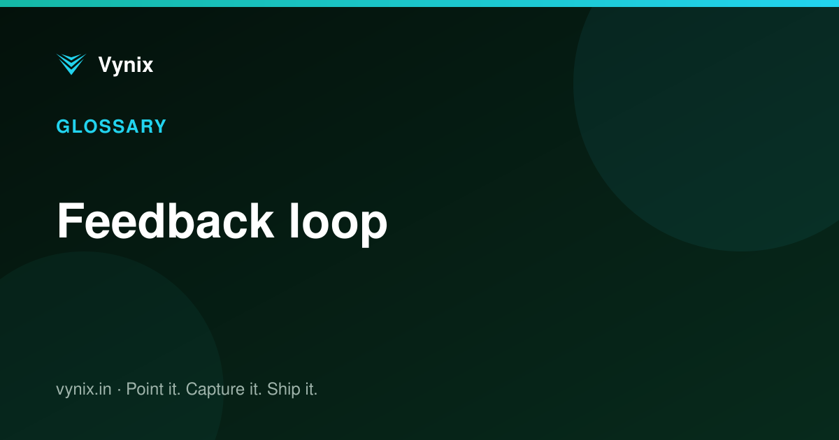 Feedback loop