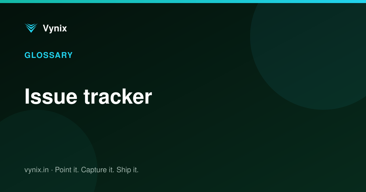 Issue tracker