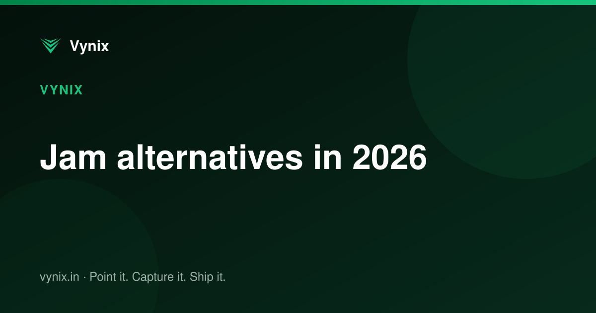 Jam alternatives in 2026
