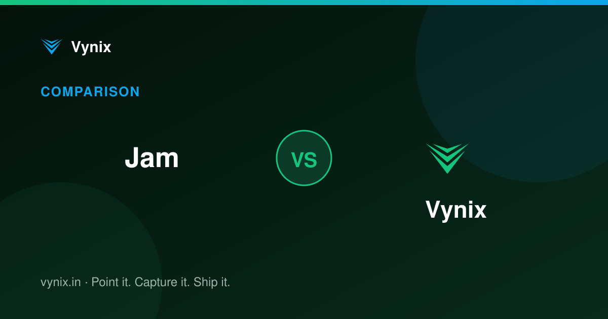 Jam vs Vynix